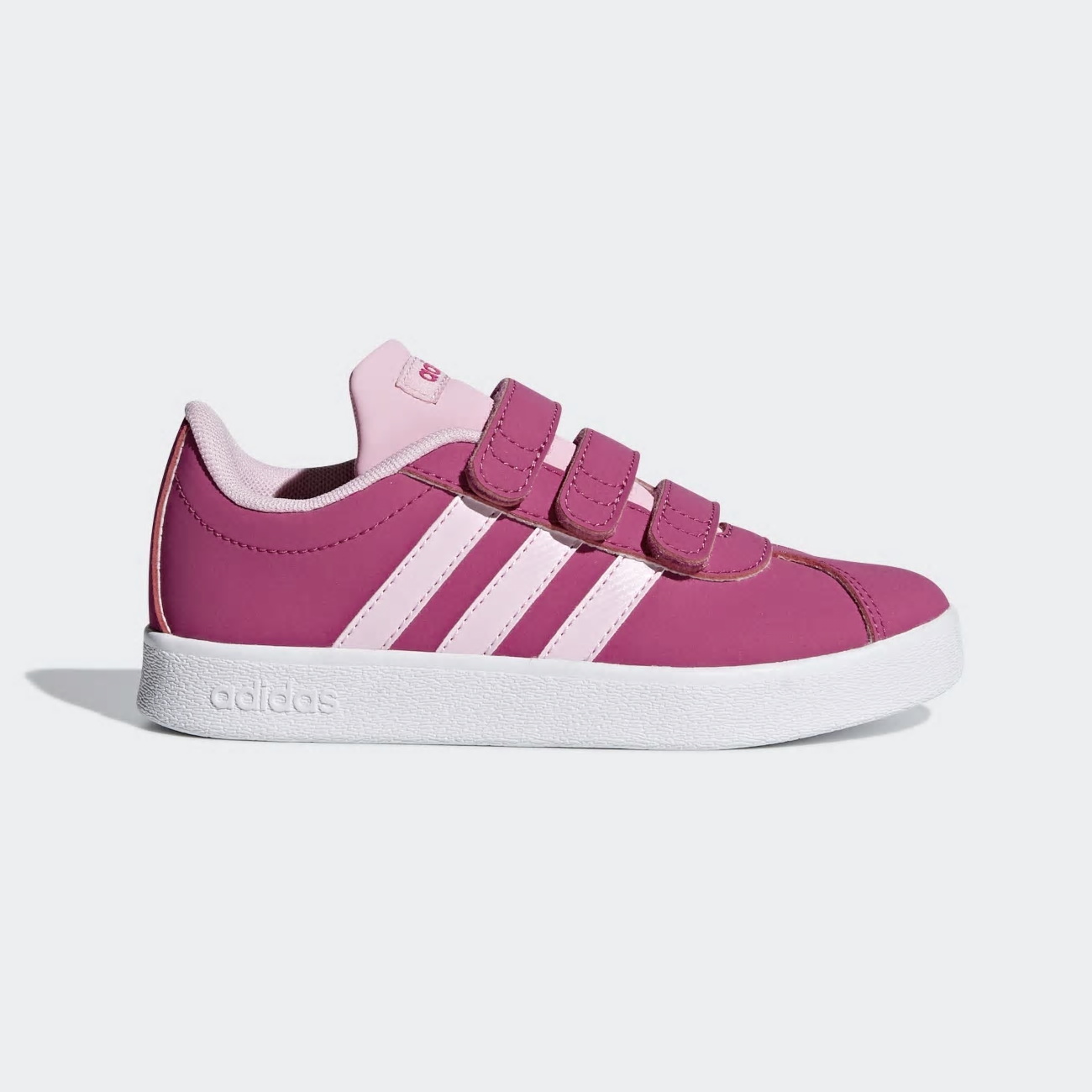 Adidas VL Court 2.0 Gyerek Utcai Cipő - Rózsaszín [D47067]